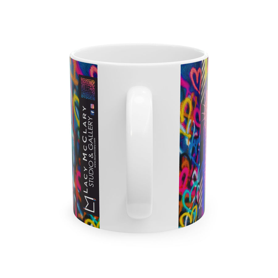 Shine on FMB Seahorse, Sailboat & Hearts Mug