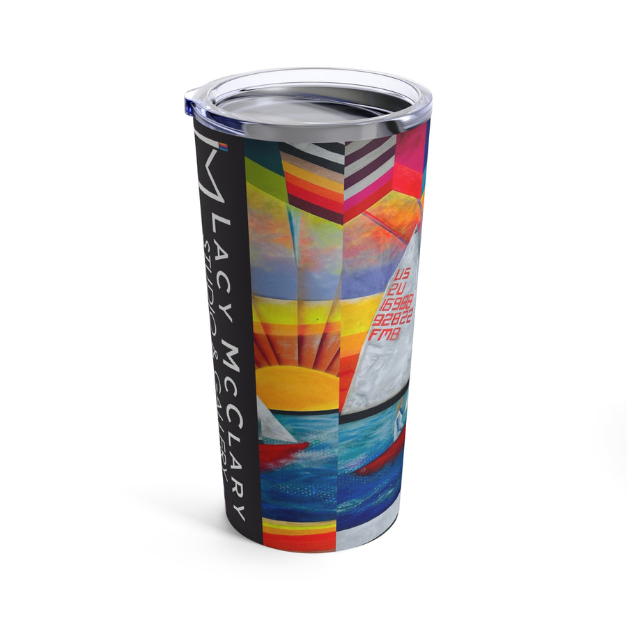 Shine on FMB Sailboat Tumbler 20oz