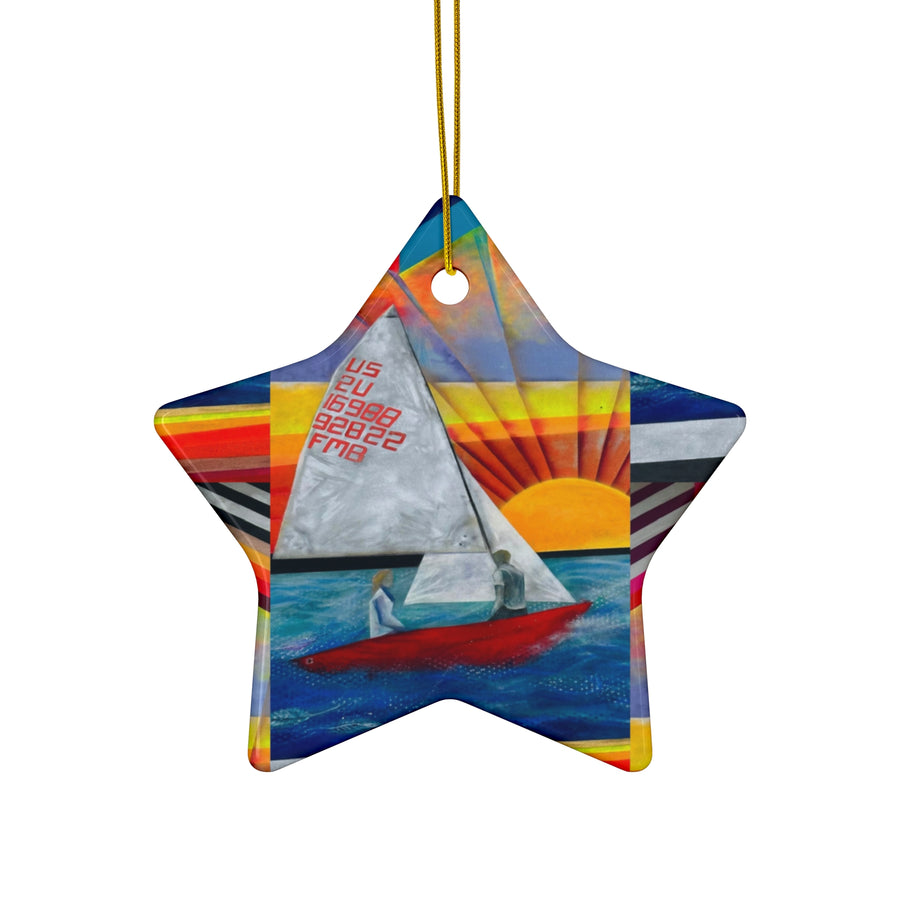 Shine on FMB Ceramic Ornament, 4 Shapes